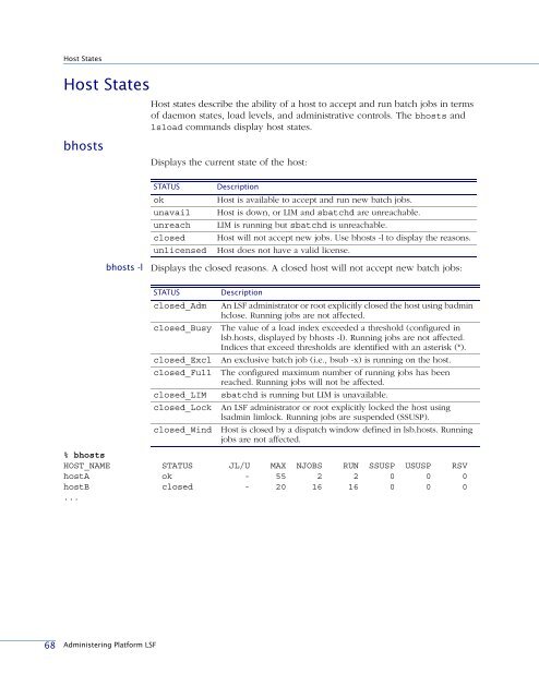 Administering Platform LSF - SAS