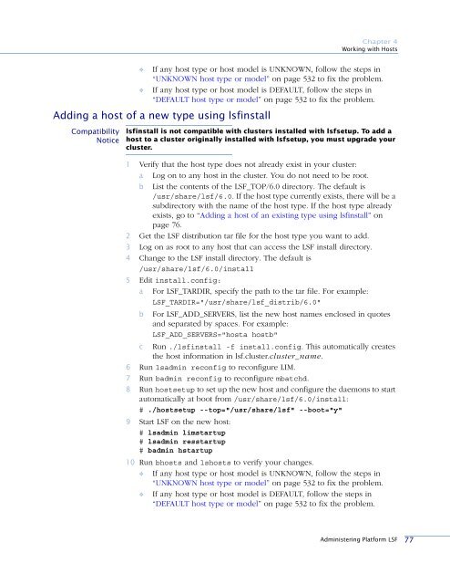 Administering Platform LSF - SAS