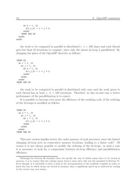 Parallel Programming in Fortran 95 using OpenMP - People