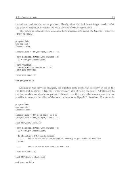 Parallel Programming in Fortran 95 using OpenMP - People