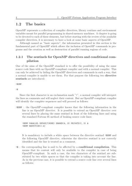 Parallel Programming in Fortran 95 using OpenMP - People