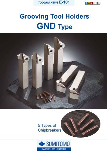 Grooving Tool Holders GND Type - Centrala Techniczna ELTECH ...