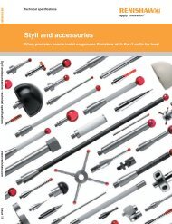 Renishaw styli guide