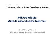 Mikrobiologia Wstęp do budowy komórki bakteryjnej - luskiewnik ...