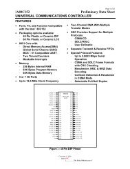 IA80C152 Preliminary Data Sheet UNIVERSAL COMMUNICATIONS