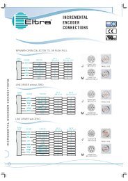 INCREMENTAL ENCODER CONNECTIONS