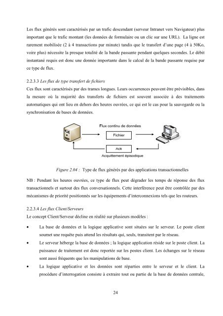 contribution Ã  l'etude et au dimensionnement d'un reseau d'entreprise