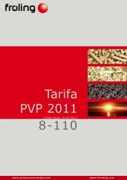 8-110 Tarifa PVP 2011