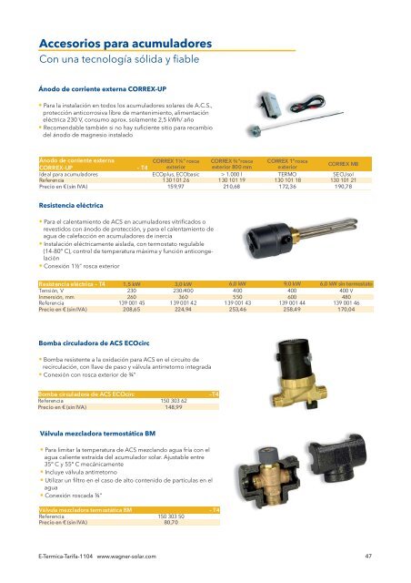 Captadores planos EURO L20 AR - Plenummedia