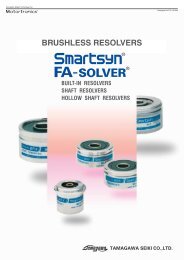 BRUSHLESS RESOLVERS