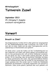 Sprinter 4/2013 - TV Zuzwil