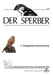 Sperber 2/08 - BirdLife St.Gallen