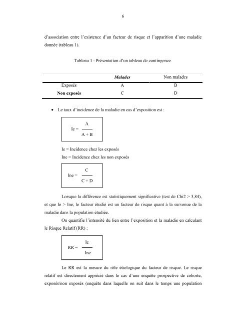 ASPECTS EPIDEMIOLOGIQUES DES IST/SIDA DANS LE ...