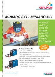 MINIARC 3.2i - MINIARC 4.0i - Air Liquide Welding