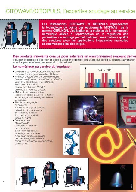 CITOWAVE / CITOPULS - Oerlikon Servicios > Welding Assistance