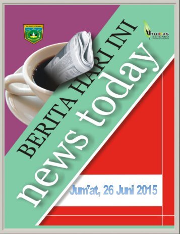 Kliping Berita Padang Panjang Hari Jum'at, 26 Juni 2015