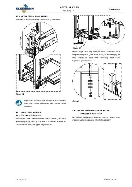 FlexyLift montaj klavuzu.pdf - KLEEMANN