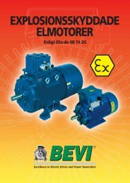 Elmotorer EEx-de ATEX - BEVI