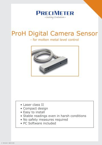 ProH Digital Camera Sensor  - Precimeter