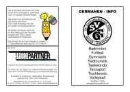 Germanen-Info 1/2006 (Web) - SpeedPartner GmbH