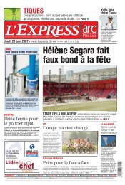 L Impartial Jeudi 7 Fevrier 2008 Arcinfo Ch