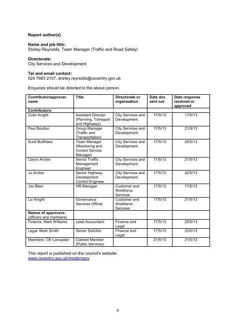 Petition - Request for a Pedestrian Crossing at Broad Lane/Banner ...