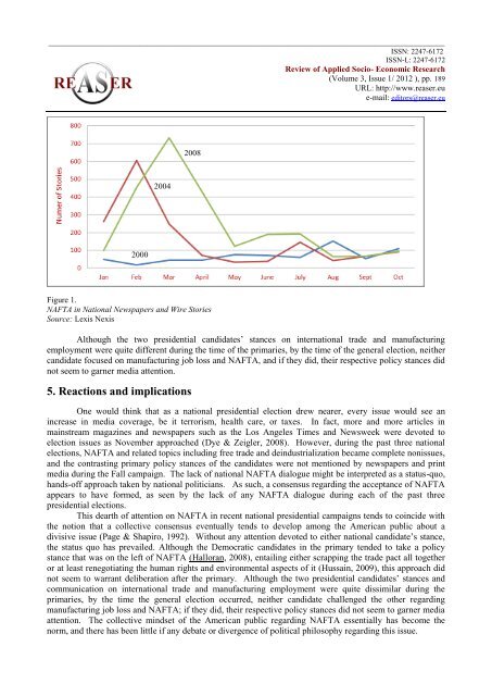 Volume 3, ISSUE1/2012 - Review of Applied Socio-Economic ...