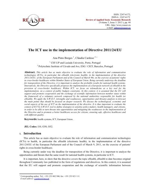 new characteristics of inequalities in the information society and ...