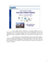 Tecnologia WiMAX - Guia das Cidades Digitais