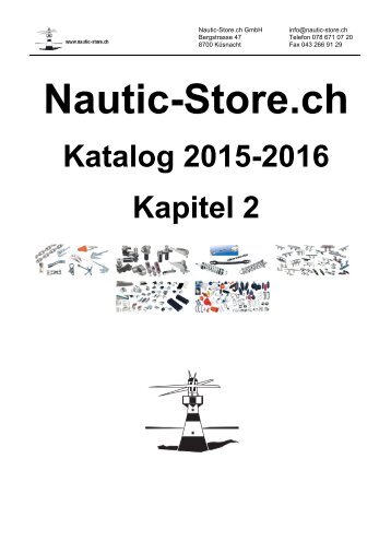 Nautic-Store.ch Bootszubehör Katalog Kapitel 2