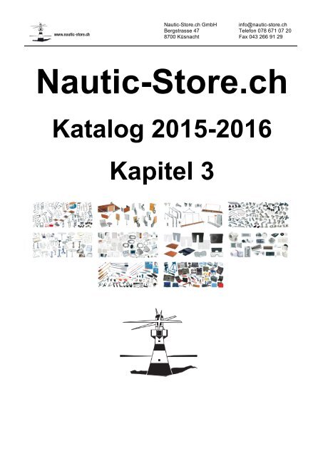 Nautic-Store.ch Bootszubehör Katalog Kapitel 3