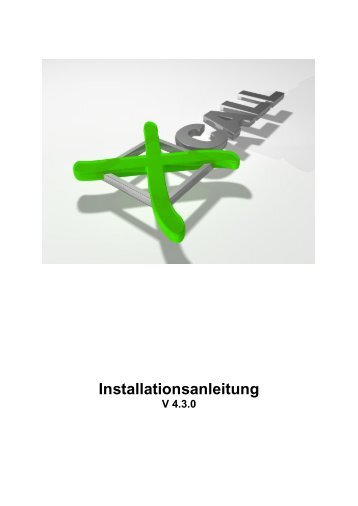 Installationsanleitung - xCall