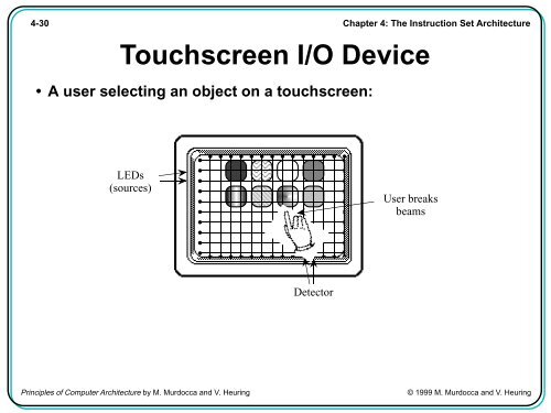 Chapter 4: The Instruction Set Architecture - 10/31/2013 02:13:31 ...