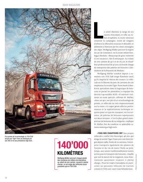 MANmagazine Truck Suisse 1/2015