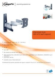 LED LCD wall support EFW 6245 PLUS - Vogels