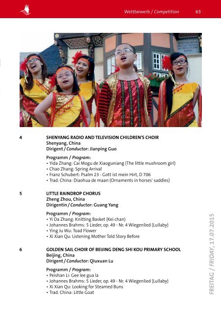 Wernigerode 2015 - Program Book