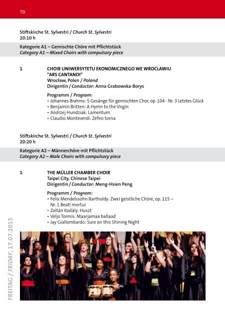 Wernigerode 2015 - Program Book