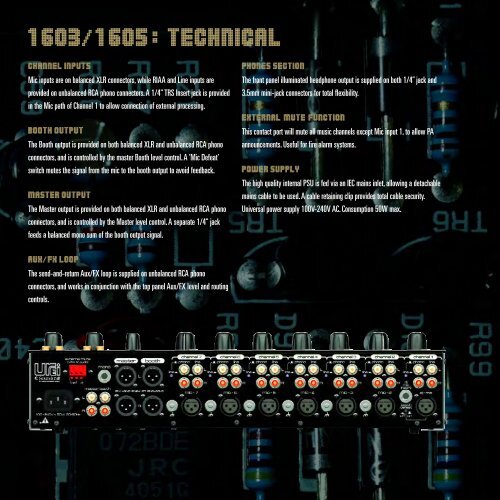 Urei Range Brochure - Soundcraft