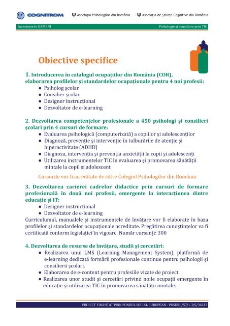 4. ÃmbunÄtÄÅ£irea calificÄrii Åi dezvoltarea carierei psihologilor Åi ...