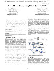 Secure Mobile Clients using Elliptic Curve for WMN - ACIT