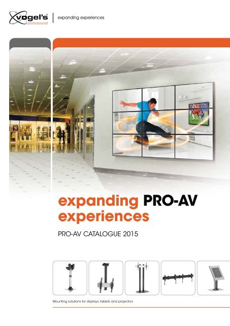 VogelÂ´s Product Catalogue [pdf, 6,5 MB] - Vogels