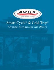 Airtek - Cycling Refrigerated Air Dryers Smart Cycle & Cold Trap ...