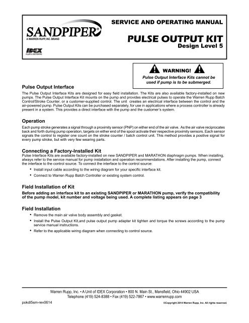 Pulse Output Kit