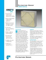 Synthetic Rigid Cell Filter - BurkeWaco.com