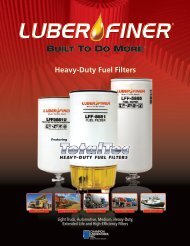 Heavy-Duty Fuel Filters - Luber-finer, Built To Do More