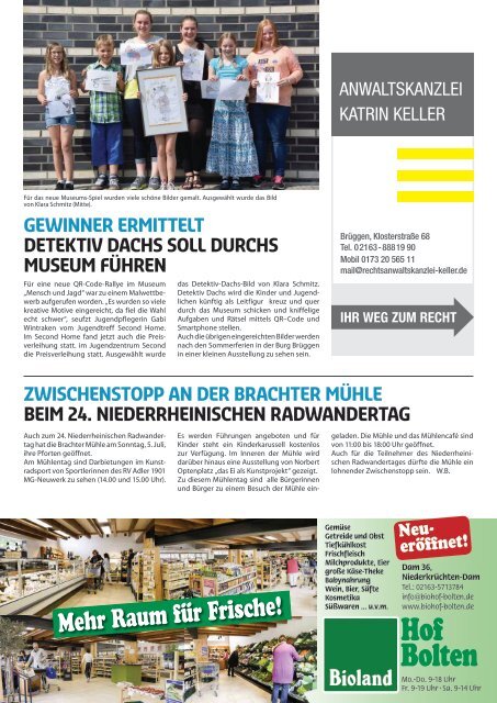 Stadtjournal Brüggen Juni 2015