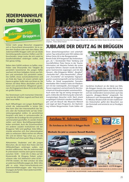 Stadtjournal Brüggen Juni 2015