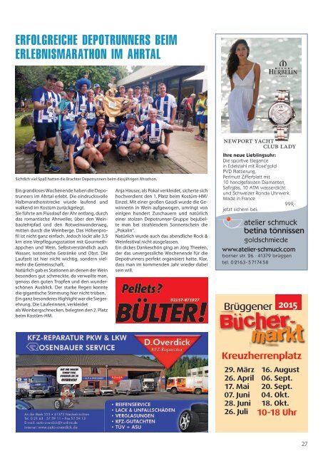 Stadtjournal Brüggen Juni 2015