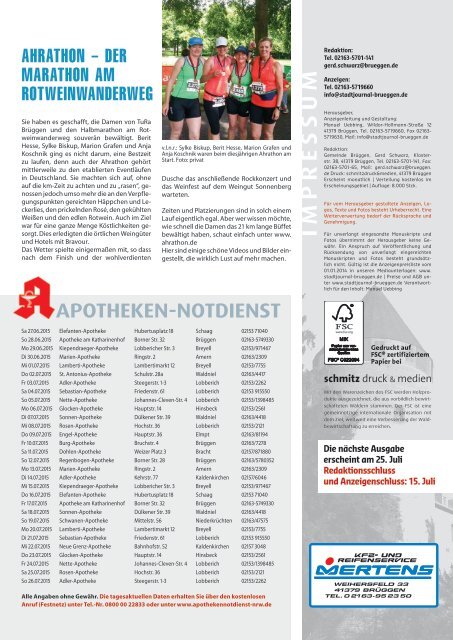 Stadtjournal Brüggen Juni 2015