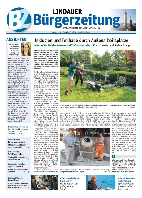 27.06.2015 Lindauer Bürgerzeitung